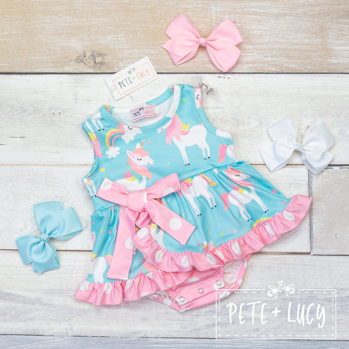 Unicorn Love Romper