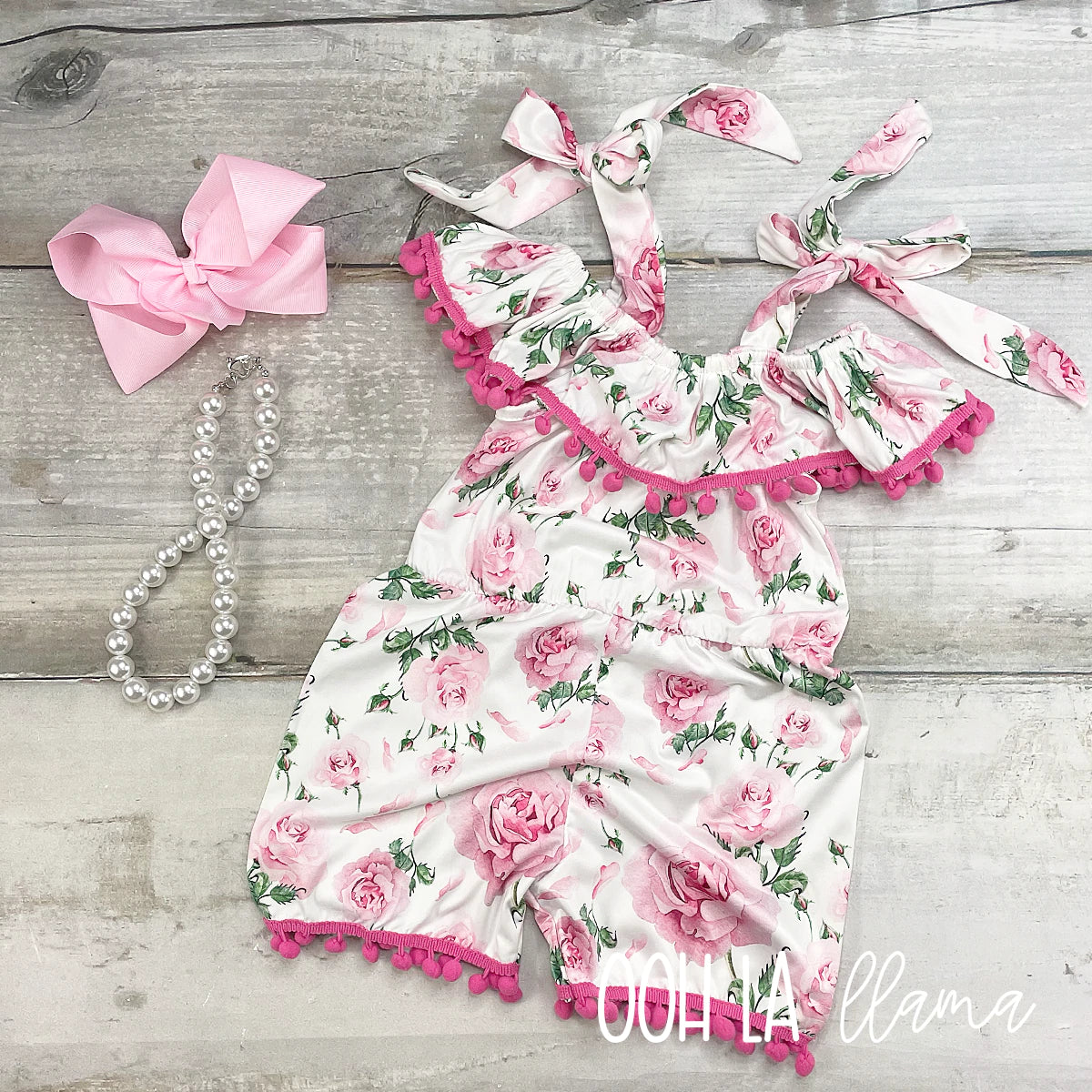 Rosey Girl Romper