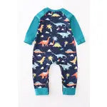 PreHistoric Friends Boys Long Romper