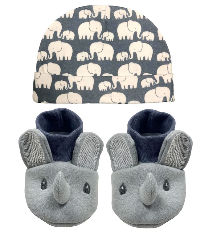 Boys Newborn Hat & Booties