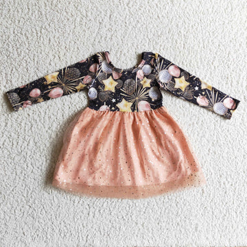 Happy New Year Tulle Twirl Dress