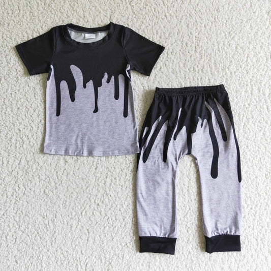 Boys Halloween Pants Set